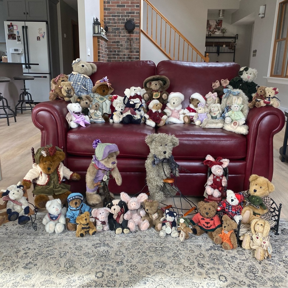 Assorted Plush Teddy Bear Collection